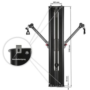 ATX® Máquina de musculación de pared - Entrenador multifuncional