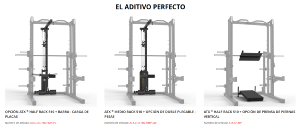 ATX® Multipower serie 780 - Máquina smith profesional