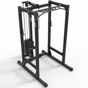 ATX® - POWER RACK 720 - Jaula de potencia + estación de poleas con columna de peso 115 kg