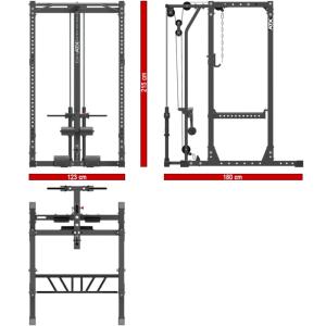 ATX® - POWER RACK 720 - H215 - Jaula de potencia + estación de poleas 520 / 650-PL