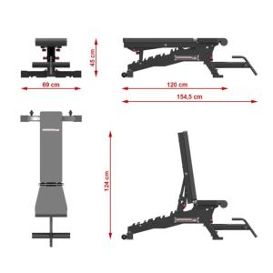 ATX® Utility Bench PRO - Banco multifunción