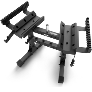 ATX® Octa-Dumbbells-Set XL - Juego de mancuernas 2 x 36kg + barra SZ + rack de almacenamiento