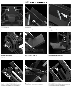 ATX® Máquina de remo lineal de doble cara