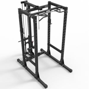 ATX® POWER RACK 750 - SET 140 - Jaula de potencia + estación de poleas PRO