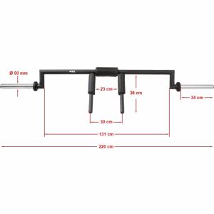 Barra de sentadillas "safety squat" ATX®