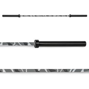 ATX® Barra olímpica - Multipower diseño Camuflaje - 20kg y 220cm - Rodamientos de agujas