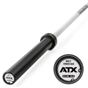 ATX® Cerakote Multi Bar - Barra olímpica - Stormtrooper White