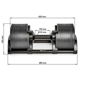 ORIGINAL NÜOBELL® - HEAVY WEIGHT - Mancuernas automáticas - hasta 36 kg