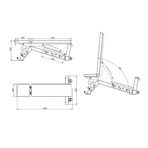 Banco de entrenamiento - International Utility Bench - Color blanco