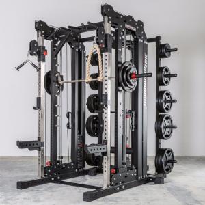 ATX® Multigimnasio profesional - Smith Cable Rack 760 - con columnas de pesos + Extensión