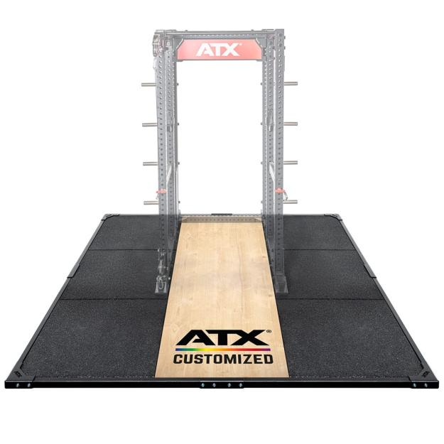 ATX® Plataforma de entrenamiento - Power Rack XL - 3 x 3 m - Personalizar logo