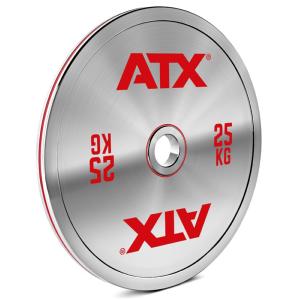 ATX® Discos de peso de acero calibrados CS - Pack 4 unidades x 25kg