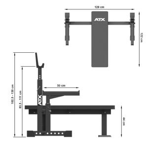 ATX® BENCH PRESS 700 - Press de banca