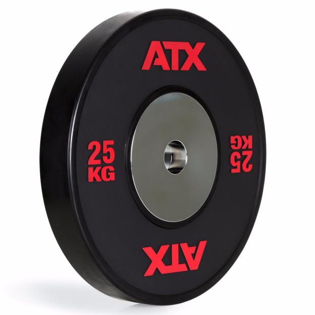 ATX® Discos de peso parachoques de goma 50mm , Alta calidad