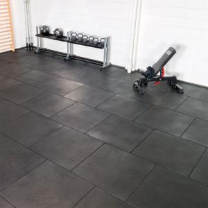 Gymfloor®  - Placa de protección de goma para suelo - en diferentes colores - 1000 x 1000 x 30 mm