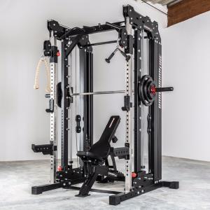 ATX® Multigimnasio profesional - Smith Cable Rack 760 - con columnas de pesos