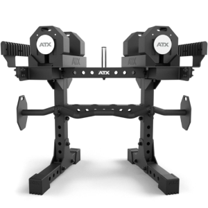 ATX® Soporte de almacenamiento ajustable para mancuernas octogonales - XL