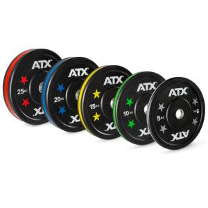 ATX® Discos Bumper, 50mm, acabado en color