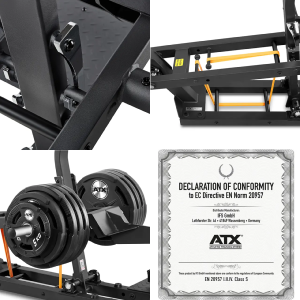 ATX® Belt Squat Compact - Máquina de sentadillas con cinturón compacta