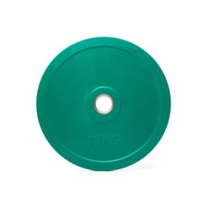 Discos de peso de 50 mm recubierto de goma de colores