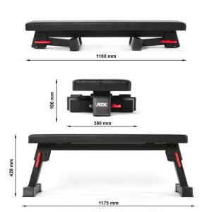 ATX® Banco plano plegable