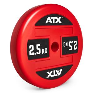 ATX® Technique Plate - Discos de peso para la técnica de levantamiento de pesas - 1,5 a 5 kg