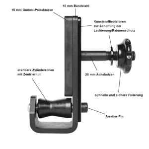 ATX® - Roller J-Cups - Ganchos para racks - Universal