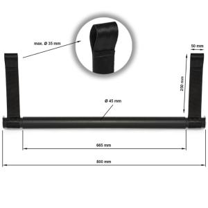 Lever-Arm Straight Bar - Barra recta para las máquinas con brazos de palanca