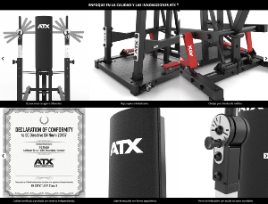 ATX® Press de pecho de pie