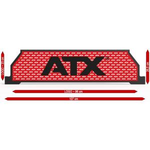 ATX® Placa de logotipo para Power Racks - Serie 800 - También disponible con su propio Logo