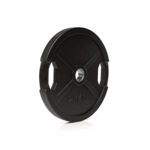 Discos de peso de 50 mm de goma con agarre  