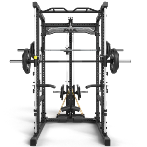 ATX® POWER RACK KPS-200 con estación de poleas PRO - carga con discos + multipower