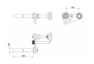 ATX® Power Handle - Mangos de potencia para Jammer-Arms
