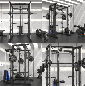 ATX® POWER RACK Komplettstation - Jaula PRX-660 con estación de poleas - con columna de pesos