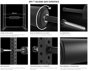 ATX® Foam Rack Support / Soporte de espuma para rack