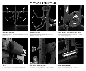 ATX® Accesorio de elevación lateral + volador - Serie 500, 600, 700