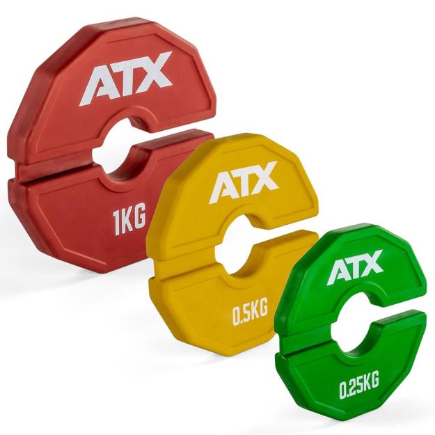 ATX® Add-On Flex Plate - Pesos adicionales flexibles - 3 tamaños de peso - Precio por un par