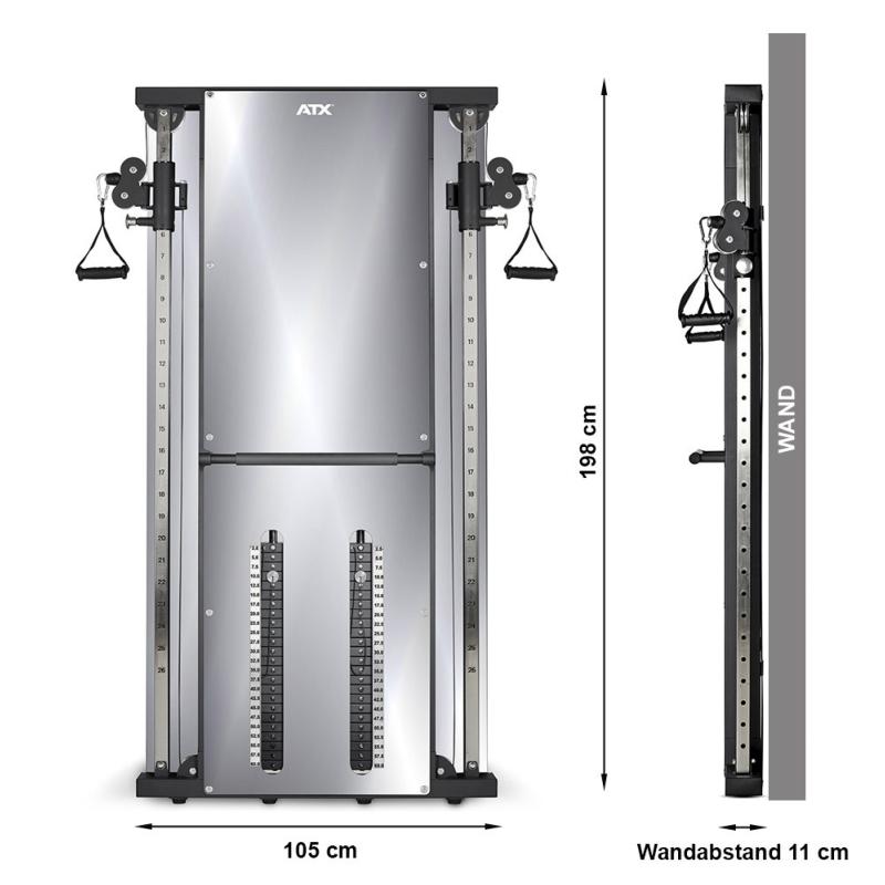 Entrenador funcional con poleas profesional ATX