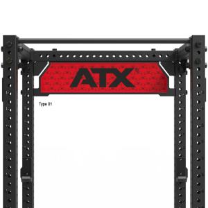 ATX® Placa de logotipo para Power Racks - Serie 800 - También disponible con su propio Logo