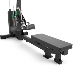 ATX® Estación de poleas y máquina de remo - columna de pesas 115 kg