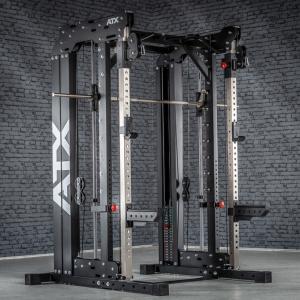 ATX Multigimnasio profesional - Smith Cable Rack 760 - con columnas de pesos