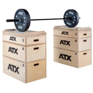 ATX® BLOCK SET - estantes de madera para peso pesado - Made in Germany