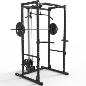 ATX® POWER RACK PRX-520 Altura 218 CM - Jaula de entrenamiento básica con poleas