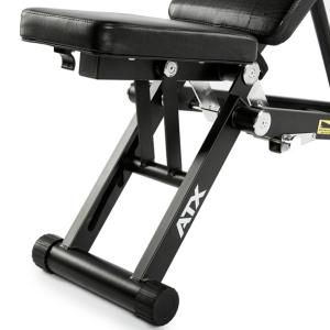 ATX® Banco de entrenamiento plegable - negro