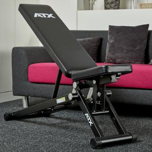 ATX® Banco de entrenamiento plegable - negro