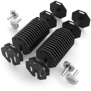 ATX® Octa Dumbells - Mancuernas ajustables 2 x 36 kg