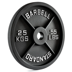 Discos de fundición Barbell Standard, 50 mm