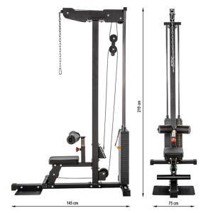 ATX® Estación de poleas alta y baja 740 - con columna de pesos de 125kg