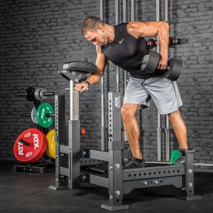 ATX® Máquina de musculación: Estación de Remo con barra / Peso muerto