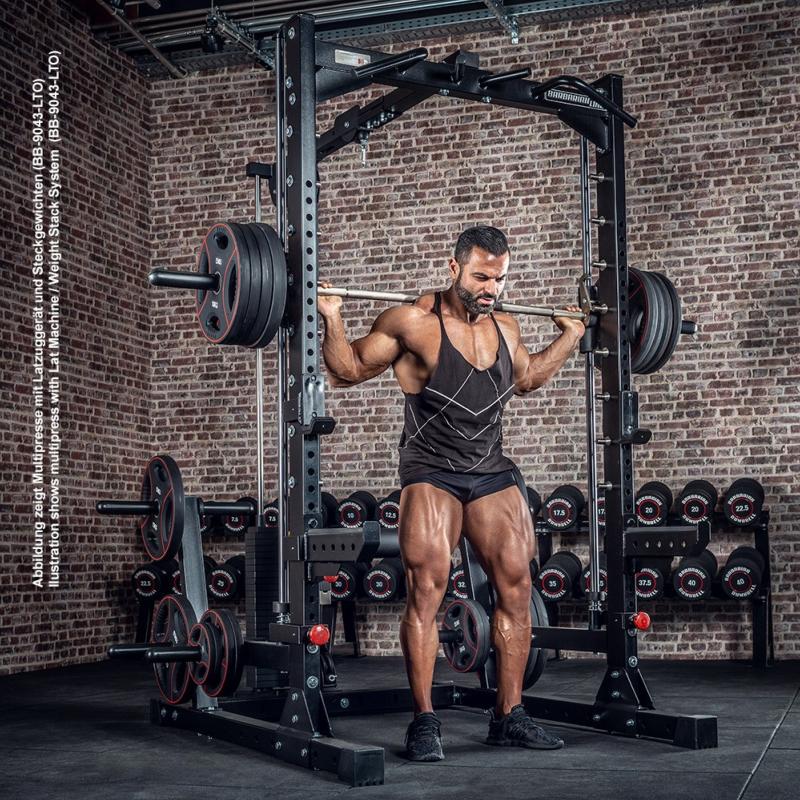 Smith machine y multipower, Jaulas de sentadillas